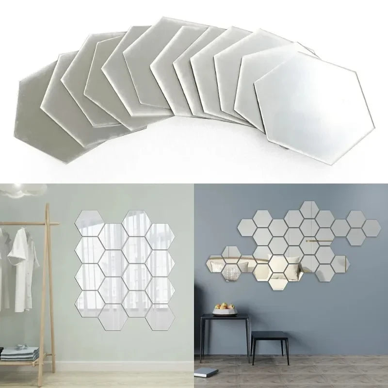 🌟 Espejos Hexagonales Modernos | Decora con Estilo Sin Remodelar