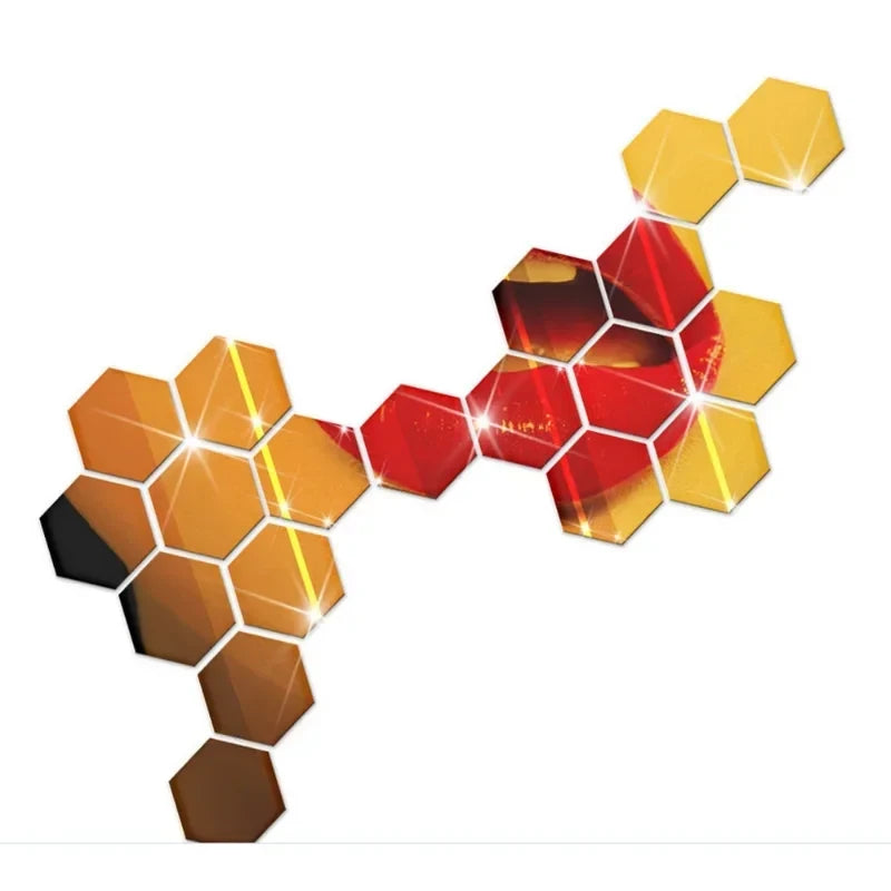 🌟 Espejos Hexagonales Modernos | Decora con Estilo Sin Remodelar