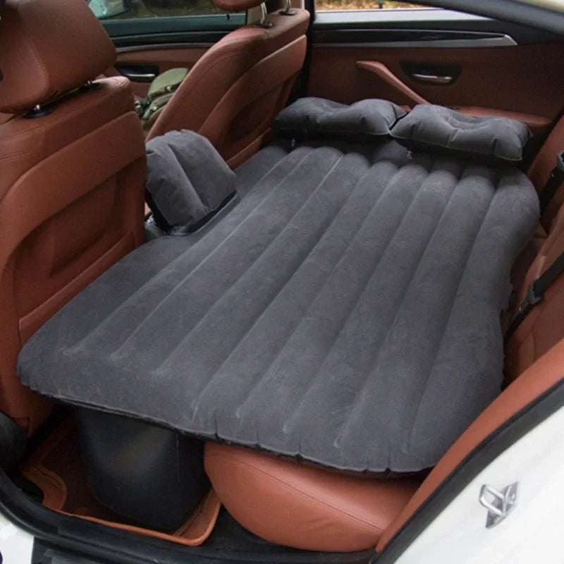 🚗 Colchón Inflable para Asiento Trasero de Auto | Convierte tu Vehículo en una Cama Cómoda