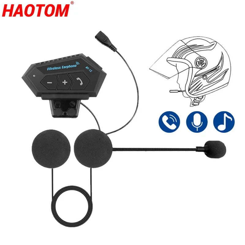 🏍️🎧 Intercomunicador Bluetooth BT-12 | Conecta, Comunícate y Disfruta Cada Ruta