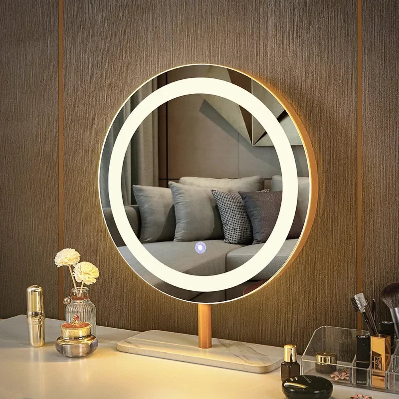 🪞✨ Espejo Touch de Tocador 40CM JHB1 | Elegancia, Luz Perfecta y Diseño Moderno