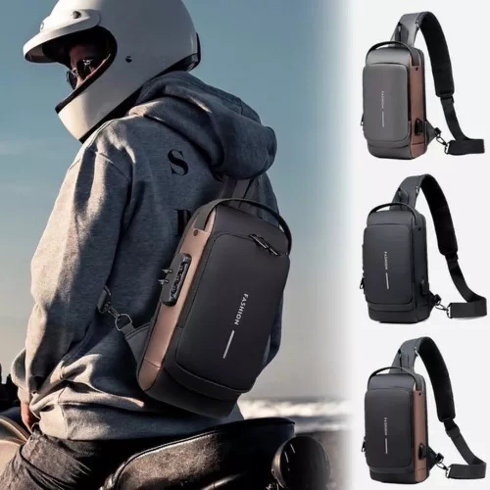 🎒 Bolso Antirrobo con Puerto USB | Seguridad y Estilo en Todo Momento