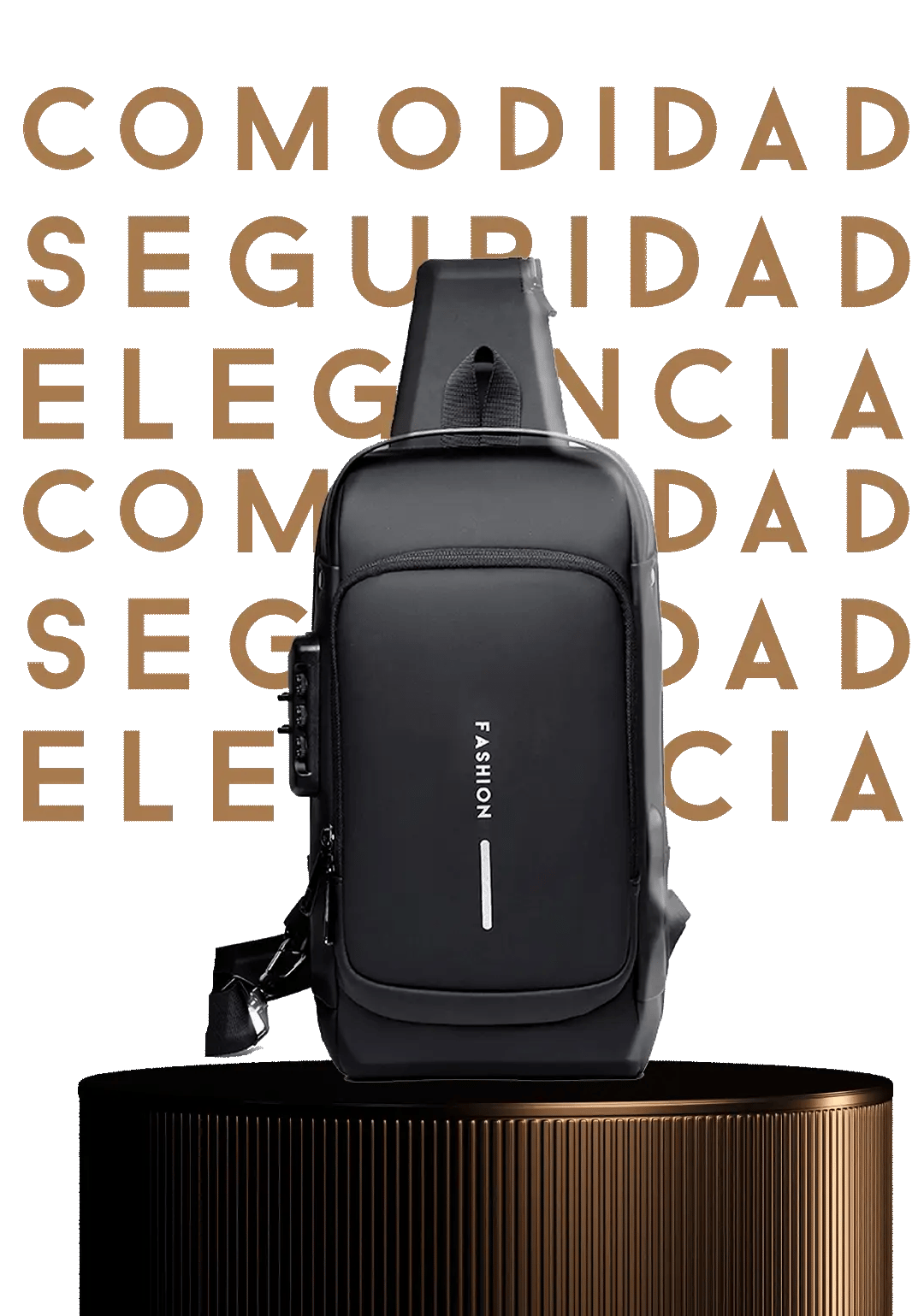 🎒 Bolso Antirrobo con Puerto USB | Seguridad y Estilo en Todo Momento