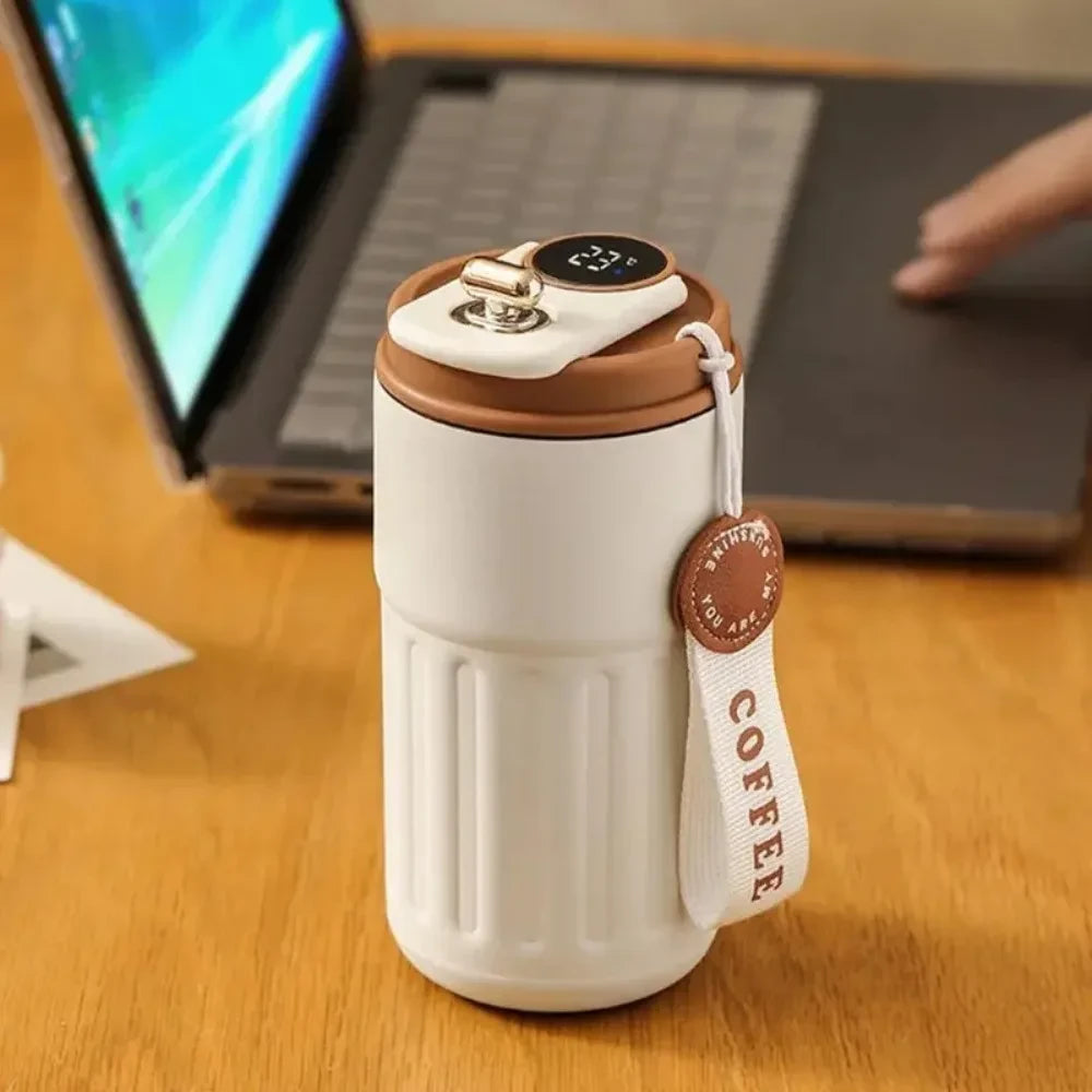 🌡️ Termo Inteligente con Pantalla LED | Tu Bebida Siempre a la Temperatura Ideal