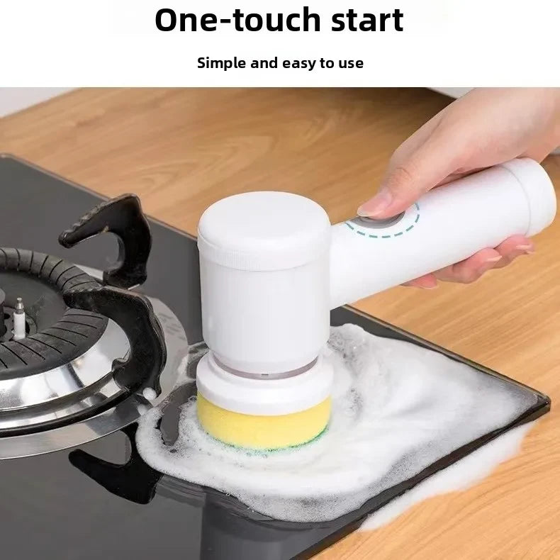 🧽 Cepillo Eléctrico de Limpieza | Deja tu Cocina Impecable Sin Esfuerzo